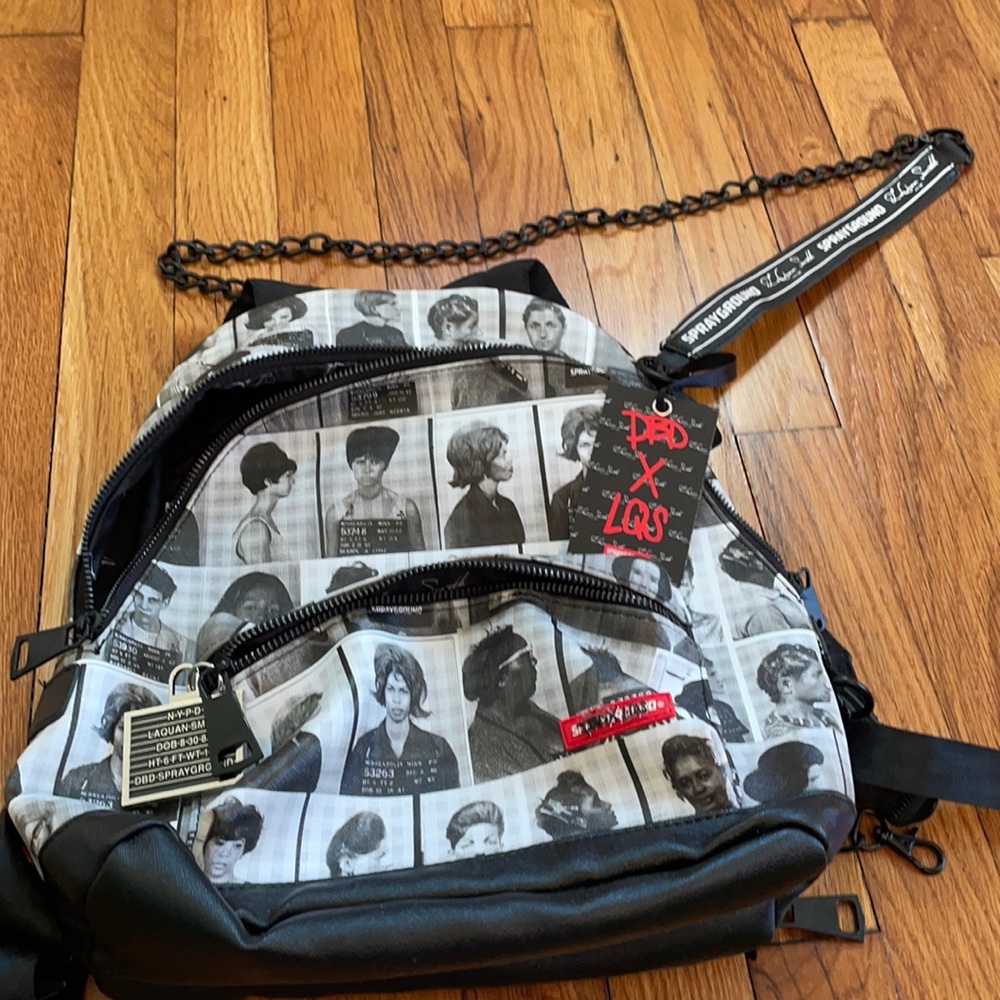 SpraygroundxLaquan Smith womens backpack, sold out